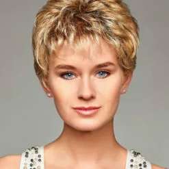 Wigs For Women Monica Petite | Lace Front & Monofilament Synthetic Wig By Henry Margu