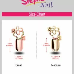 Stephen Nail Jewelry Clover (Small-Black)