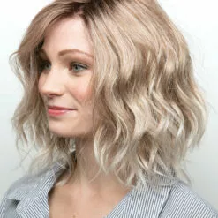 Evanna Mono | Lace Front & Monofilament Synthetic Wig By Amore Wigs For Women
