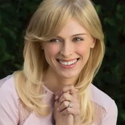 Medium Top Piece Monofilament Synthetic Wiglet By Amore