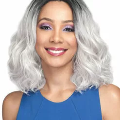 Lacina | Lace Front Human Hair Blend Wig By Bobbi Boss Wigs For Black Women