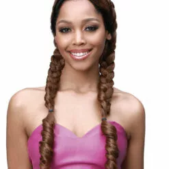 Wigs For Black Women Jolene | Lace Front Human Hair Blend Wig By Bobbi Boss