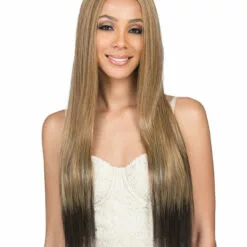 Wigs For Black Women Lia | Lace Front Human Hair Blend Wig By Bobbi Boss