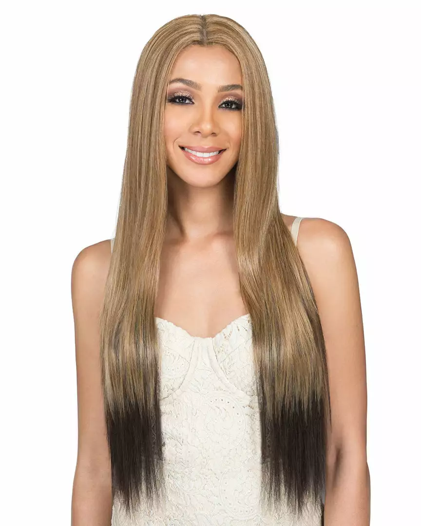 Wigs For Black Women Lia | Lace Front Human Hair Blend Wig By Bobbi Boss