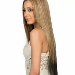 Wigs For Black Women Lia | Lace Front Human Hair Blend Wig By Bobbi Boss