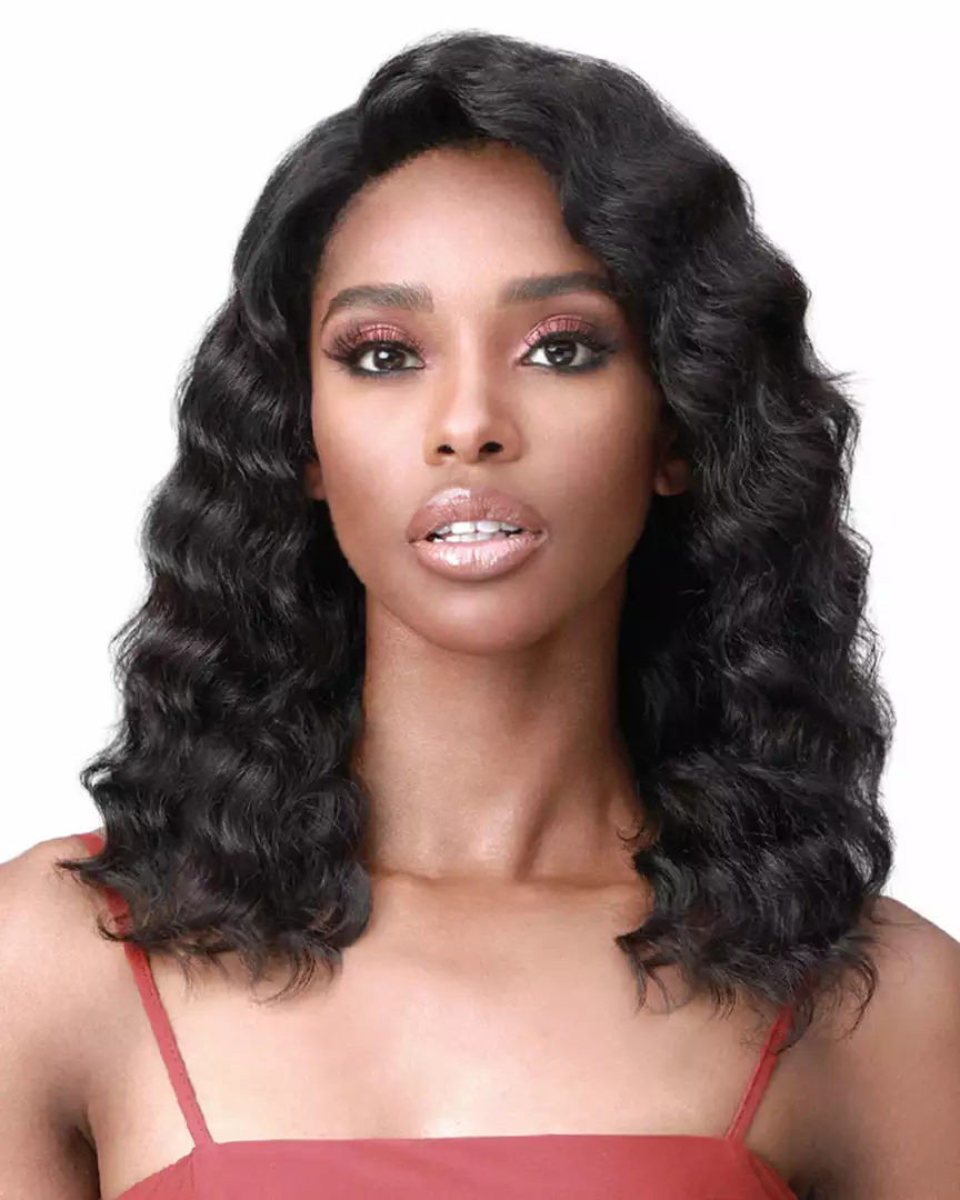 Wigs For Black Women Janel | Lace Front Human Hair Wig By Bobbi Boss