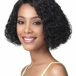 Water Curl 10 | Lace Front Human Hair Wig By Bobbi Boss Wigs For Black Women