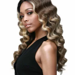 Wigs For Black Women Journey | Lace Front Synthetic Wig By Bobbi Boss
