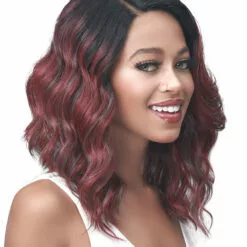 Wigs For Black Women Henna | Lace Front Synthetic Wig By Bobbi Boss