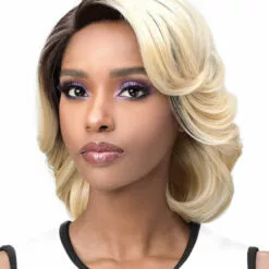 Vivian | Lace Front Synthetic Wig By Bobbi Boss Wigs For Black Women