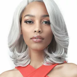 Wigs For Black Women Bailey | Lace Front Synthetic Wig By Bobbi Boss