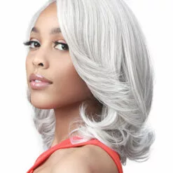 Wigs For Black Women Bailey | Lace Front Synthetic Wig By Bobbi Boss