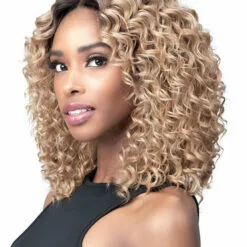 Malin | Lace Front Synthetic Wig By Bobbi Boss Wigs For Black Women