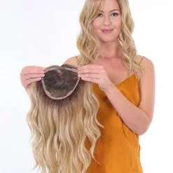 18~26 Inch Premium 100% Handmade Topper 18 Wave | Toppers By Belle Tress