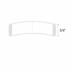 Best Wig Outlet Pre Cut Clear C Contour Strips