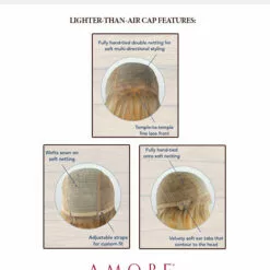 Callie | Lace Front & Monofilament Synthetic Wig By Amore