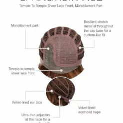 Spring Romance | Lace Front & Monofilament Part Synthetic Wig By Gabor