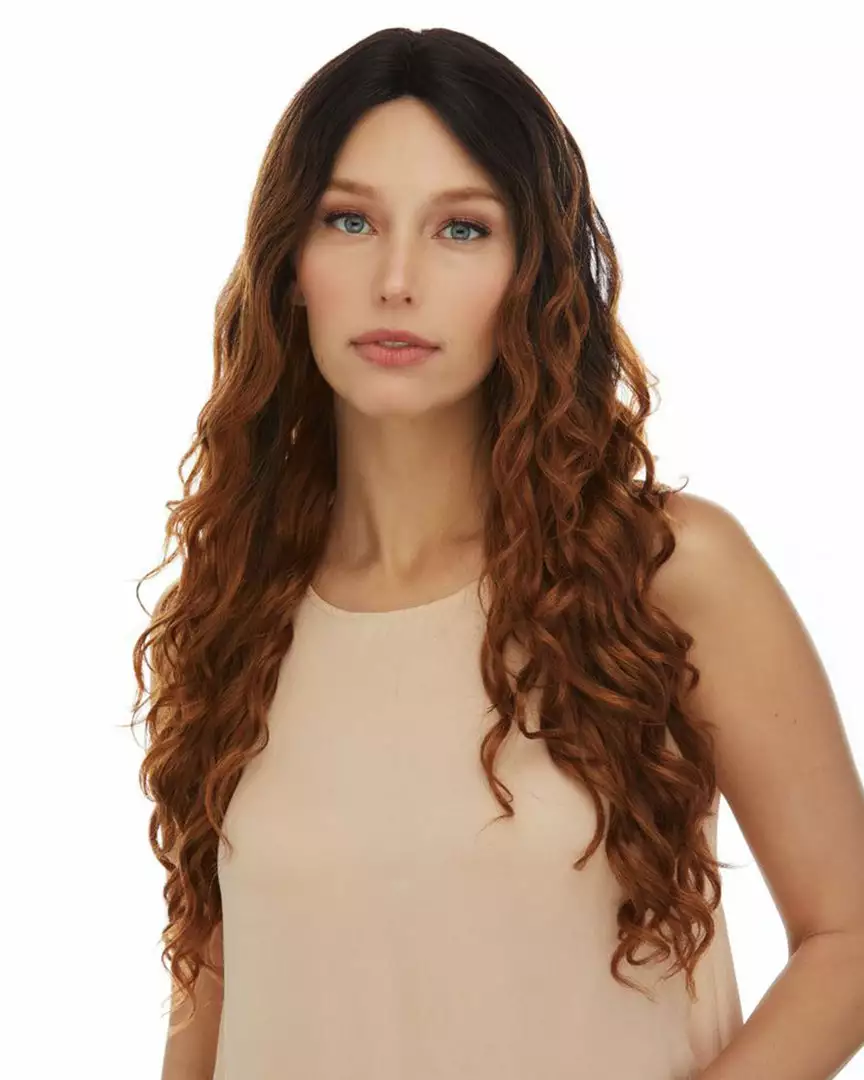 Wigs For Women HL Esmeralda | Lace Front & Lace Part Remy Human Hair Wig By Elegante