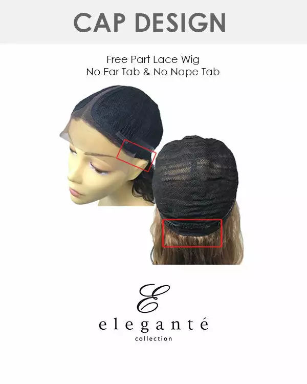 HL Sonora | Lace Front & Lace Part Remy Human Hair Wig By Elegante