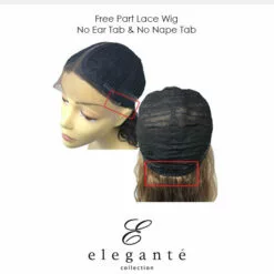Wigs For Women HL Tatiana | Lace Front & Lace Part Remy Human Hair Wig By Elegante