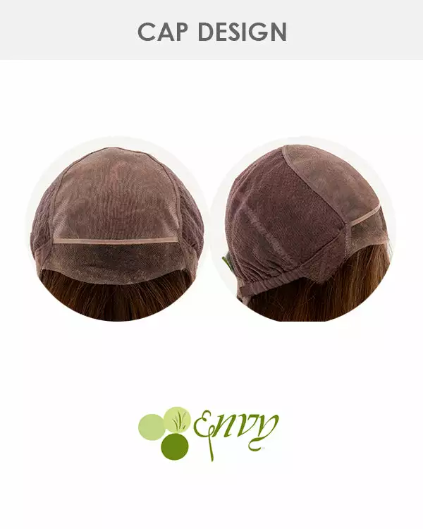 Wigs For Women Coti (Exclusive) | Monofilament Top Human Hair Blend Wig By Envy