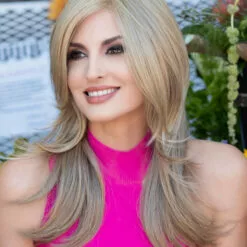 Erica | Lace Front & Monofilament Top Human Hair Blend Wig By Envy Wigs For Women