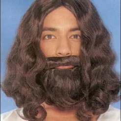 Franco Costume Wigs Biblical Wig & Beard Set Costume Wig By Franco