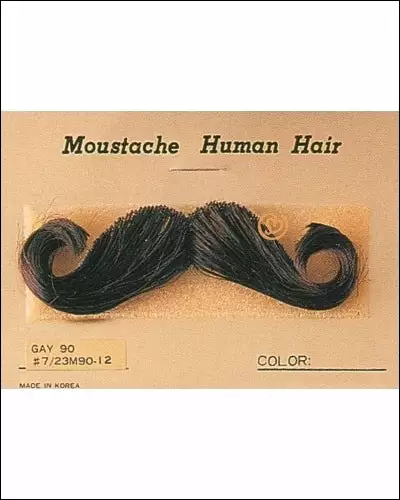 Franco Costume Wigs Gay 90 Moustache By Franco