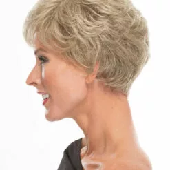 Wigs For Women Textured Short Cut | / Textured Boy Cut Monofilament Synthetic Wig By TressAllure