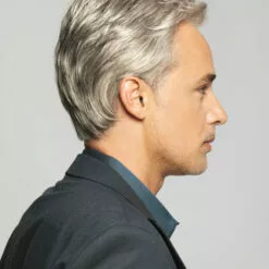 Classic | Average/Large Men's Lace Front & Monofilament Synthetic Wig By HIM