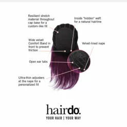 Midnight Berry | Synthetic Wig By Hairdo
