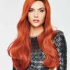 Wigs For Women Mane Flame | Lace Front & Monofilament Part Synthetic Wig By Hairdo