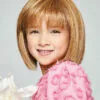 Wigs For Kids Pretty In Page-Ultra Petite | Kids Monofilament Crown Synthetic Wig By Hairdo