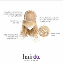 Wigs For Kids Pretty In Layers-Ultra Petite | Kids Monofilament Top Synthetic Wig By Hairdo