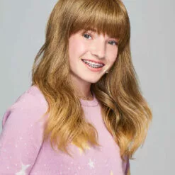 Wigs For Kids Pretty In Layers-Ultra Petite | Kids Monofilament Top Synthetic Wig By Hairdo