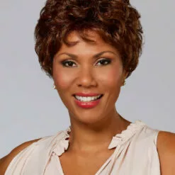 Lori Petite | Lace Front & Monofilament Synthetic Wig By Henry Margu Wigs For Black Women