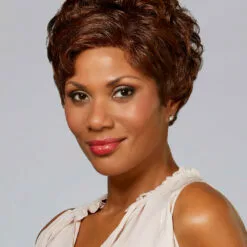Lori Petite | Lace Front & Monofilament Synthetic Wig By Henry Margu Wigs For Black Women