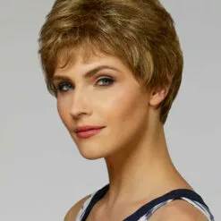 Wigs For Women Monica Petite | Lace Front & Monofilament Synthetic Wig By Henry Margu