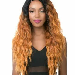 Wigs For Black Women Swiss Lace Sun Dance | Lace Front Synthetic Wig By It's A Wig