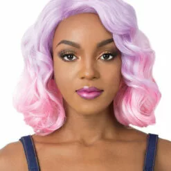 Wigs For Black Women Swiss Lace Kaso | Lace Front Synthetic Wig By It's A Wig