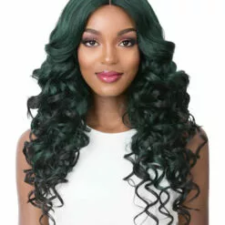 Wigs For Black Women Swiss Lace Houston | Lace Front Synthetic Wig By It's A Wig