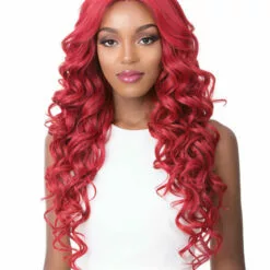 Wigs For Black Women Swiss Lace Houston | Lace Front Synthetic Wig By It's A Wig