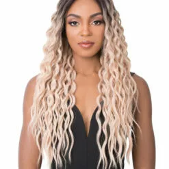 Wigs For Black Women Swiss Lace Sunflower | Lace Front & Lace Part Synthetic Wig By It's A Wig