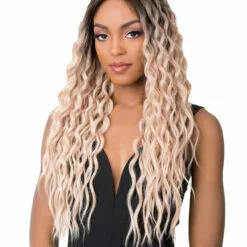 Wigs For Black Women Swiss Lace Sunflower | Lace Front & Lace Part Synthetic Wig By It's A Wig