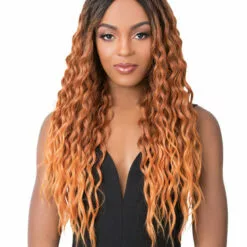 Wigs For Black Women Swiss Lace Sunflower | Lace Front & Lace Part Synthetic Wig By It's A Wig