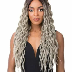 Wigs For Black Women Swiss Lace Sunflower | Lace Front & Lace Part Synthetic Wig By It's A Wig