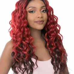 HD T Lace Saint | Lace Front & Lace Part Synthetic Wig By It's A Wig