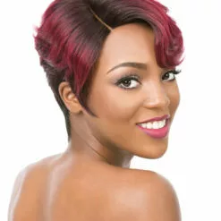 Wigs For Black Women HH Part S Lace Edgy | Remy Human Hair Wig By It's A Wig