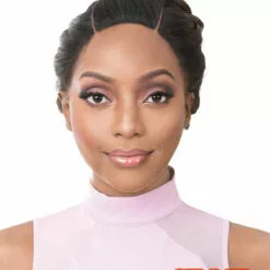 Wigs For Black Women Vixen Y Yaki Straight | Lace Front Human Hair Blend Wig By It's A Wig