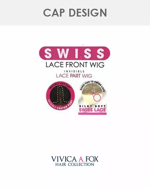 Wigs For Black Women Elodie | Lace Front & Lace Part Remy Human Hair Wig By Vivica Fox